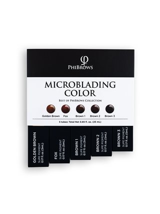 PhiBrows Microblading Pigment Set