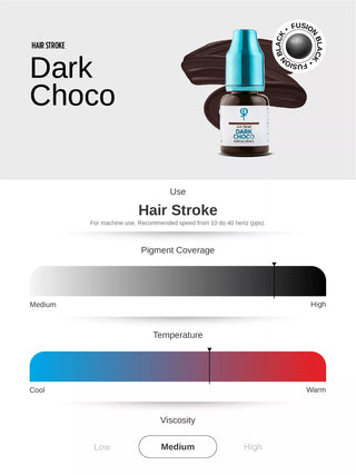 Dark Choco PMU Hair Stroke Pigment 10ml