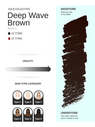 Deep Wave Brown PMU Pigment 10ml