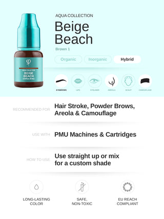 Beige Beach PMU Pigment 10ml